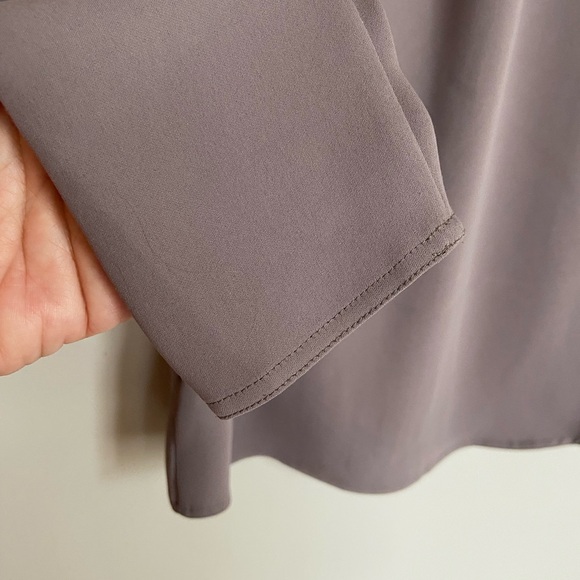 Aritzia Babaton Power Blouse, Soft Brown, Size 2XS, EUC - Picture 5 of 10